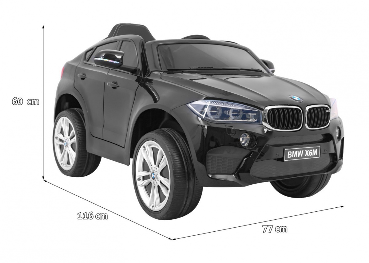 Vehicle BMW X6M Lacquered Black