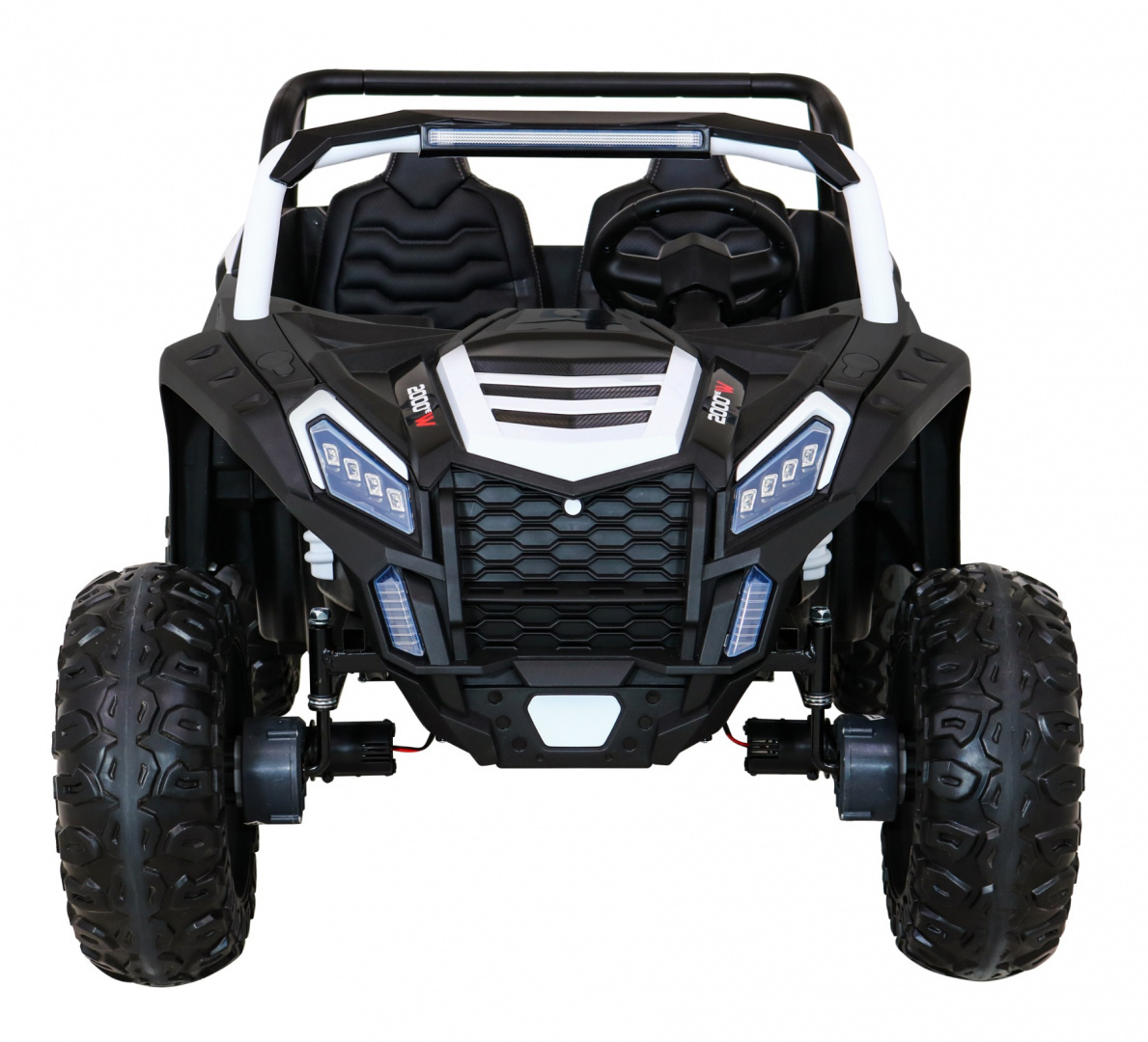 Vehicle Buggy ATV Racing 4x4 White