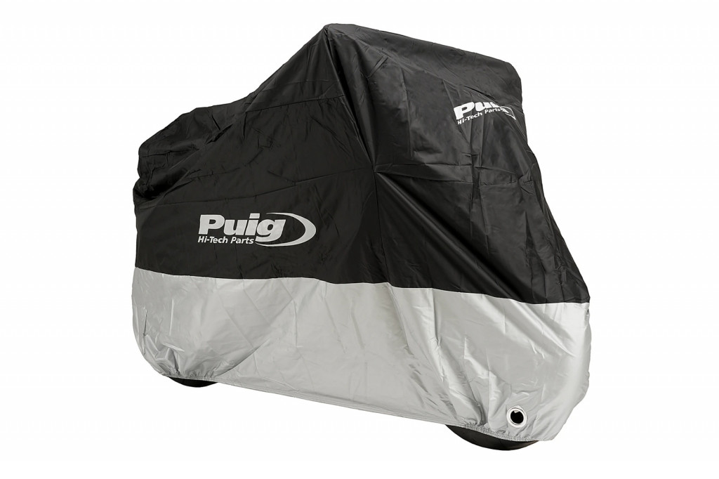 Raincoat motorcycle cover PUIG PUIG LOGO Crni XXL