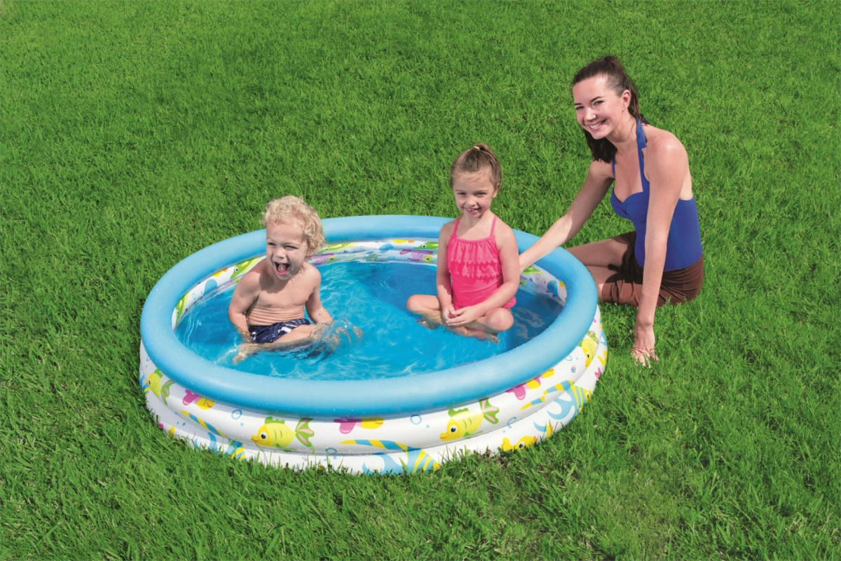 Pool Fish Paddling Pool 1 22 25cm BESTWAY