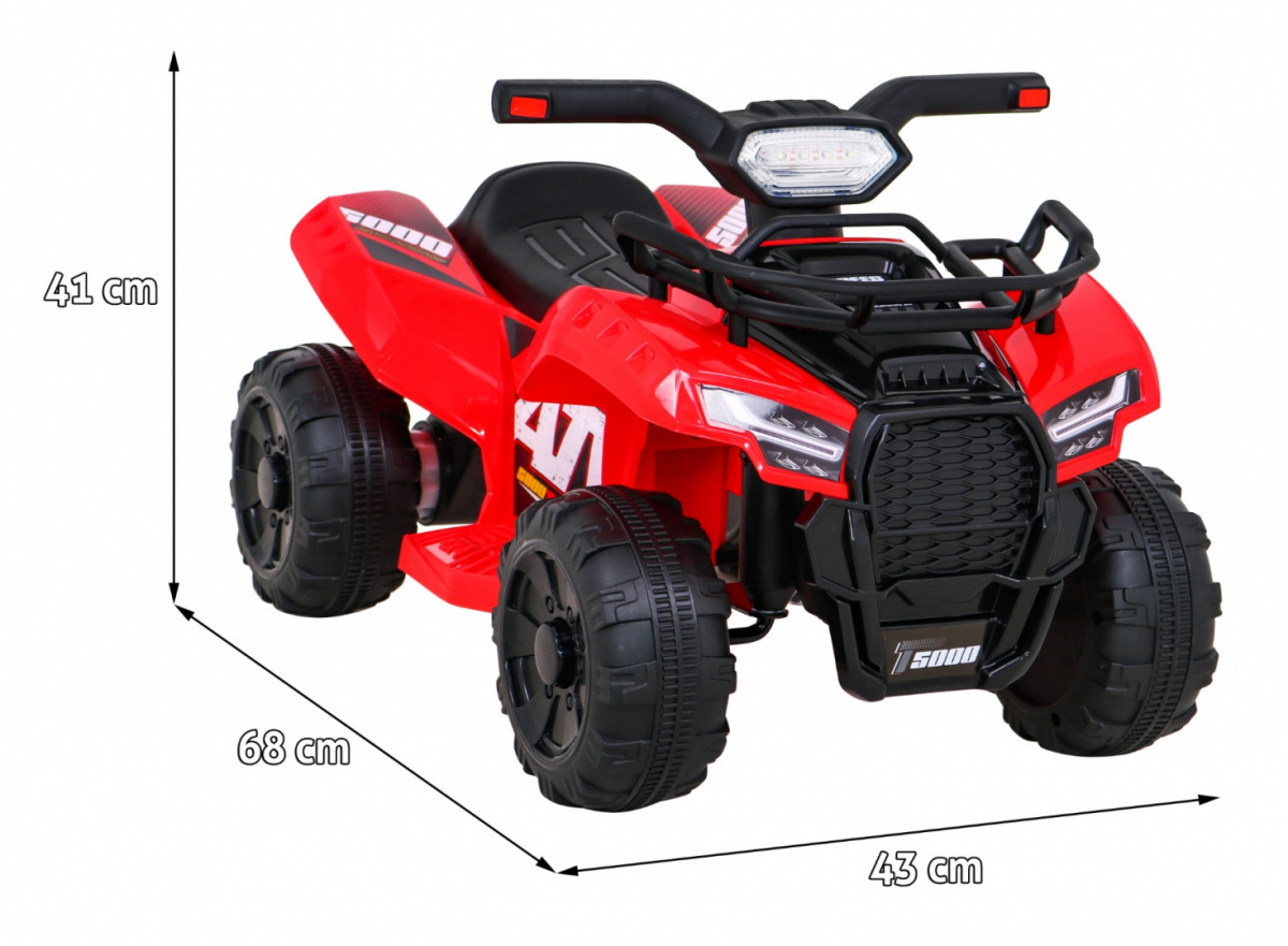 Quad Storm Red Vehicle
