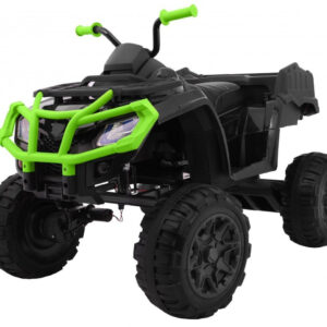 Vehicle Quad XL ATV, remote control 2 4 GHZ black and Green