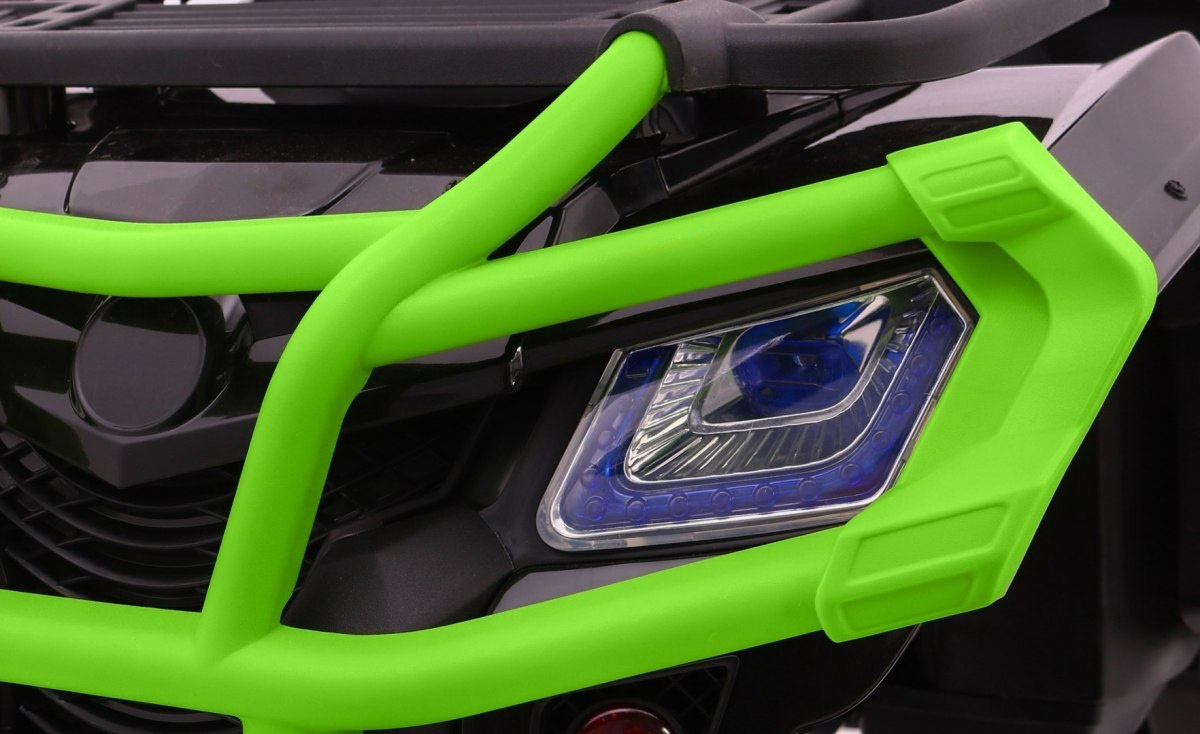 Vehicle Quad XL ATV, remote control 2 4 GHZ black and Green