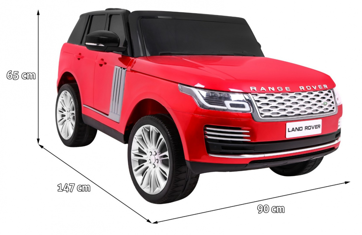 Vehicle Range Rover HSE Red Painting