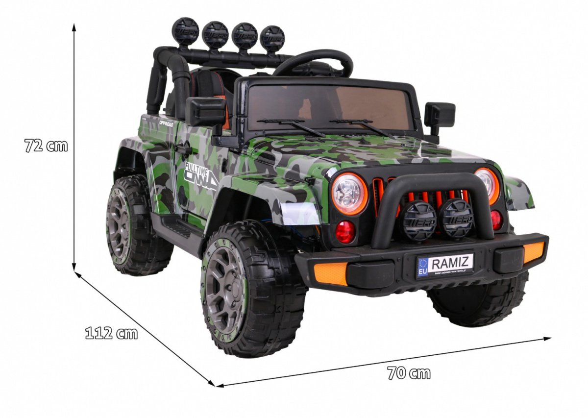 Full Time 4WD Moro Off-Road Vehicle