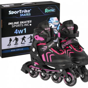 Skates, Skates, Set 4in1 34-38 Pink