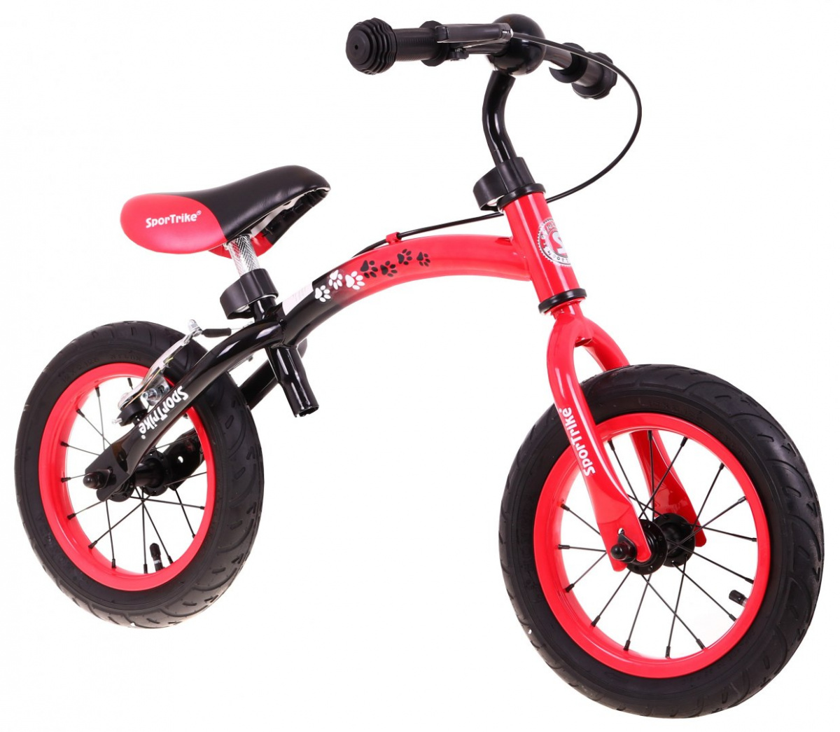 Walking Bike Boomerang red