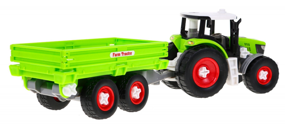 Multipartial tractor with Trailer