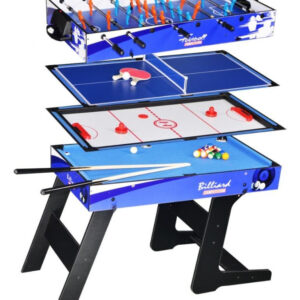 Folding table for games 4 in 1
