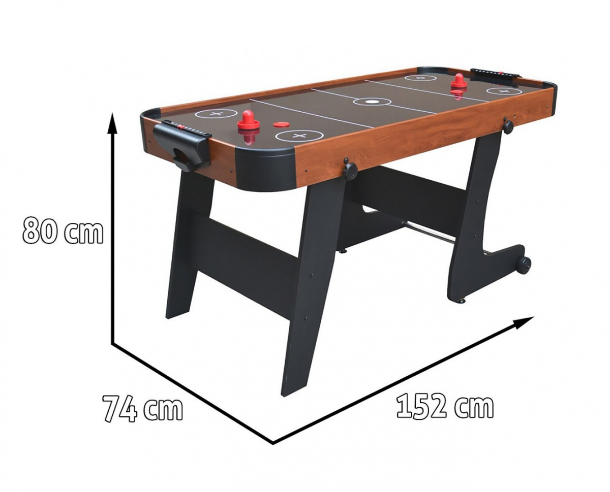 Table for air hockey 152x74x80 cm