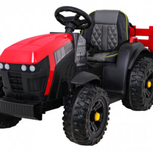 Tractor Titanium With Trailer Red