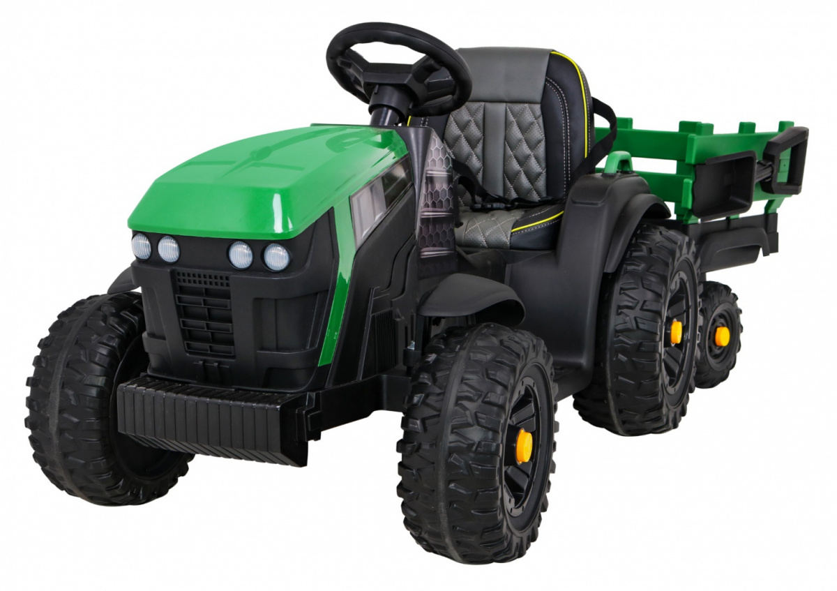 Tractor Titanium With Trailer Green