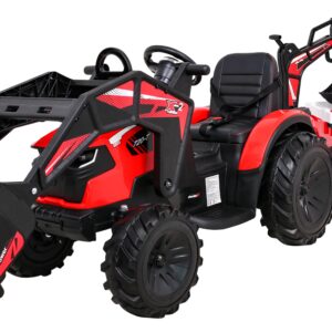 Buggy Tractor With Trailer 720-T Red