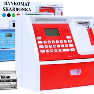 ATM piggy bank with Polish worth