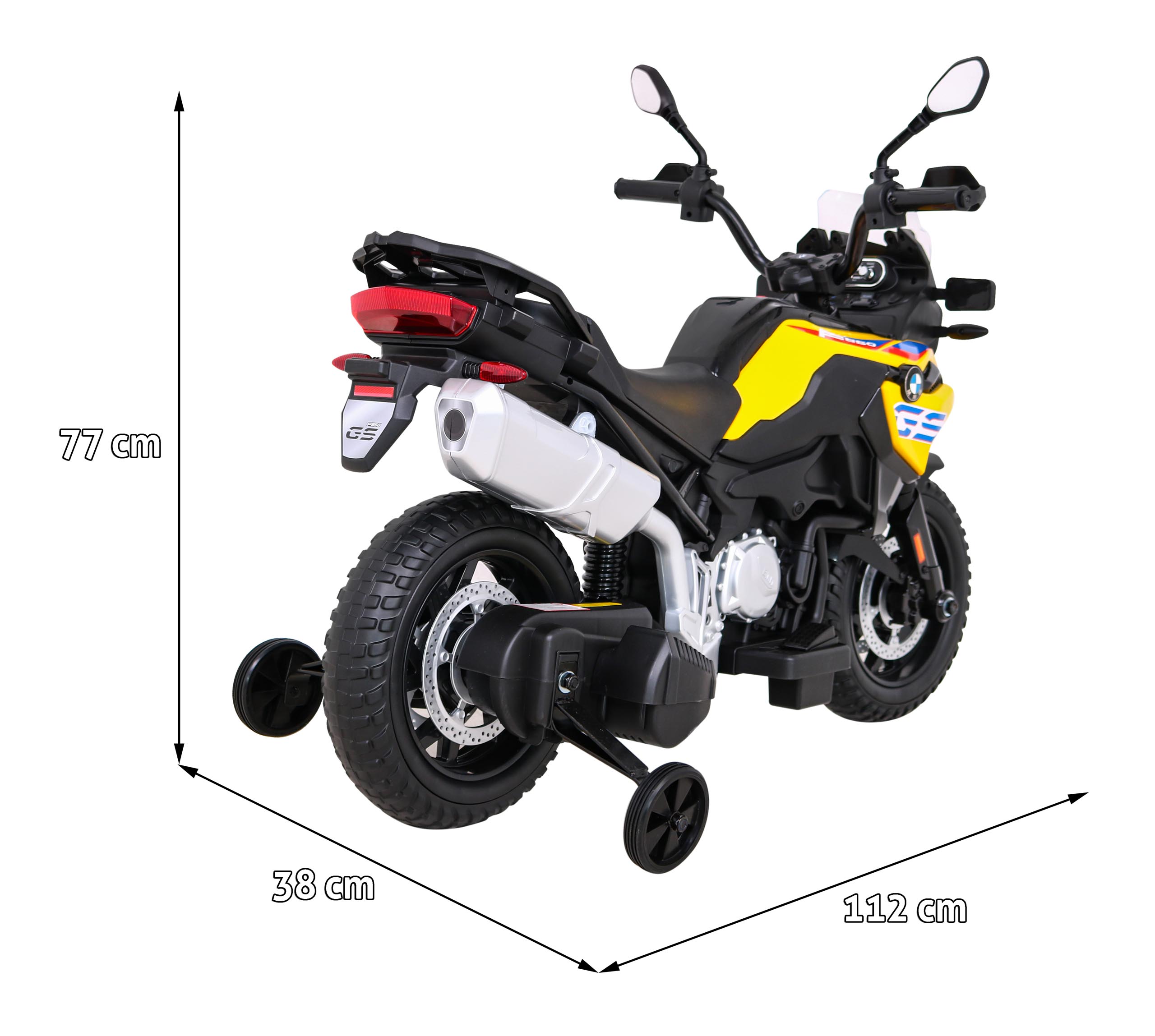 Vehicle Motor BMW F850 GS Yellow