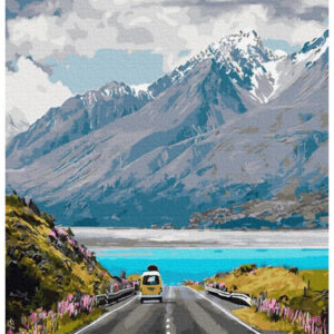 Painting by numbers 40×50 Travel to the mountains