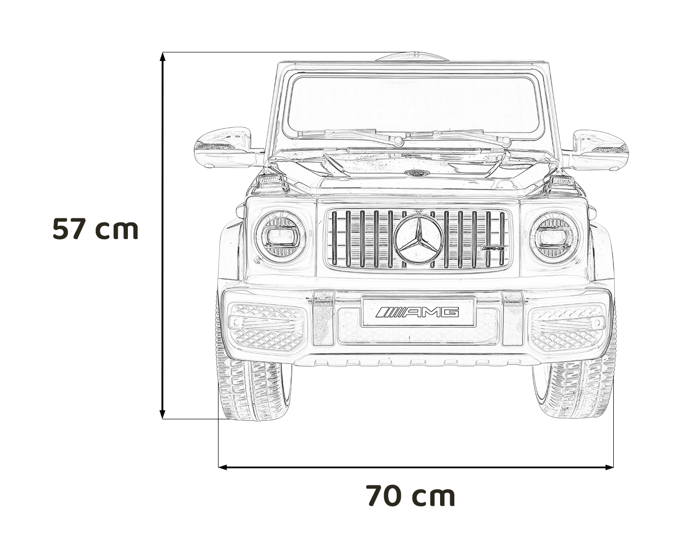 Mercedes G63 Red