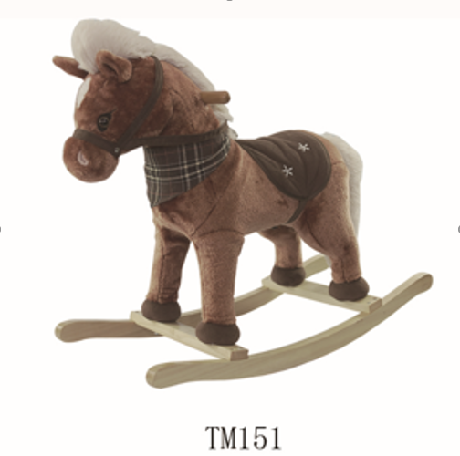 Horse Rocking Horse Bronze