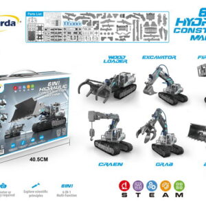 Set of Vehicles to Assemble 6in1 223el.
