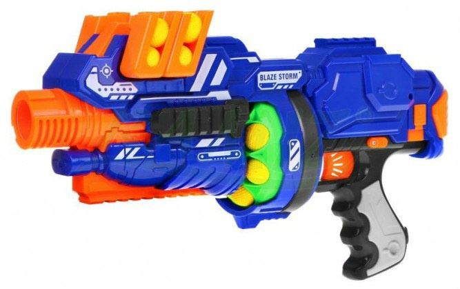 Blaze Storm Pistol Blue 12 Balls