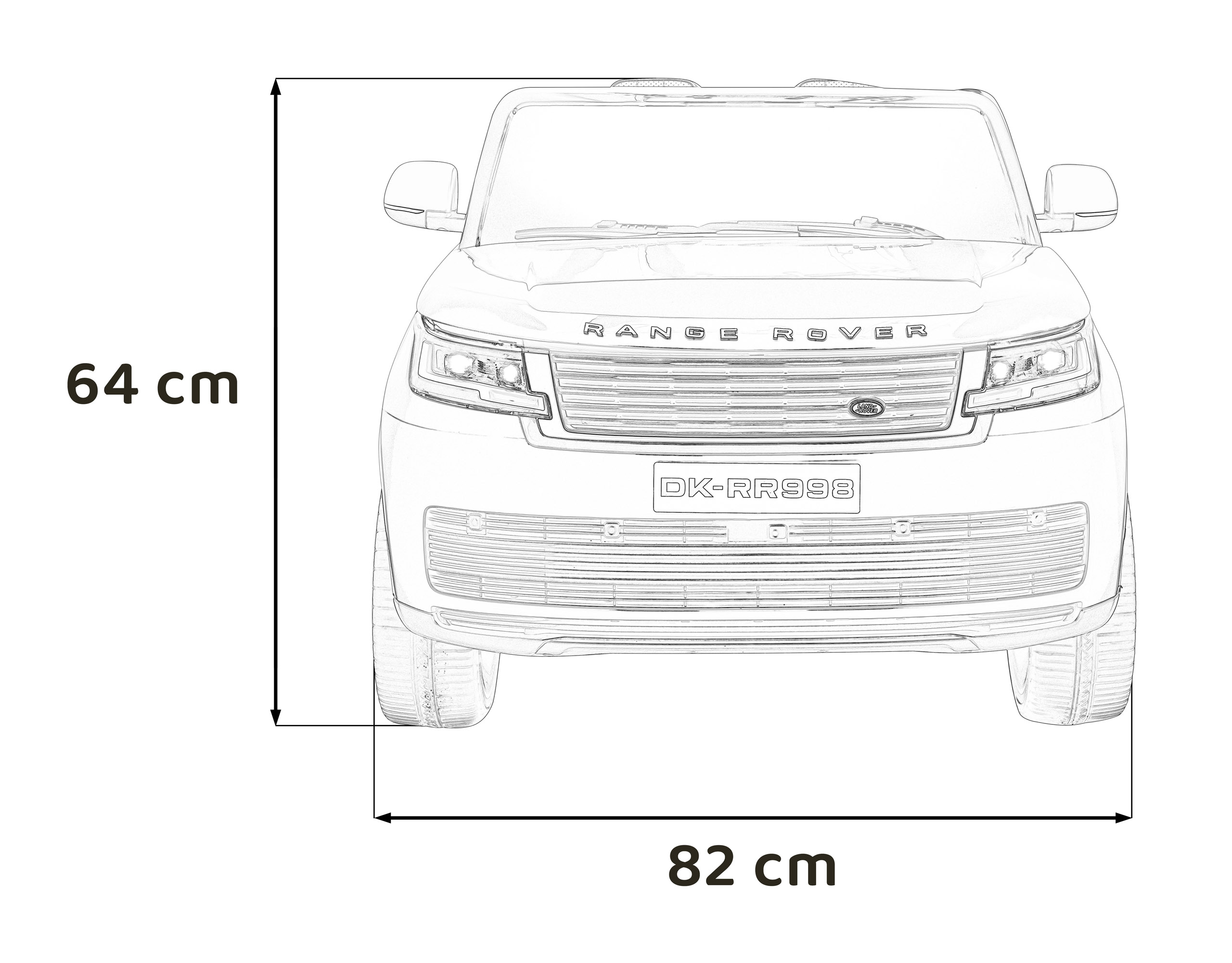 Range Rover SUV Lift Red