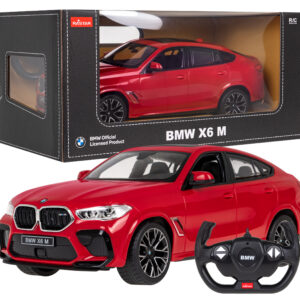 RC automobil BMW X6 M 1:14 RASTAR crvena