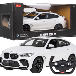 RC automobil BMW X6 M 1:14 RASTAR bijela