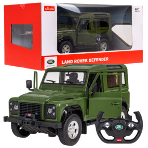 R/C car Land Rover Defender 1:14 RASTAR Green