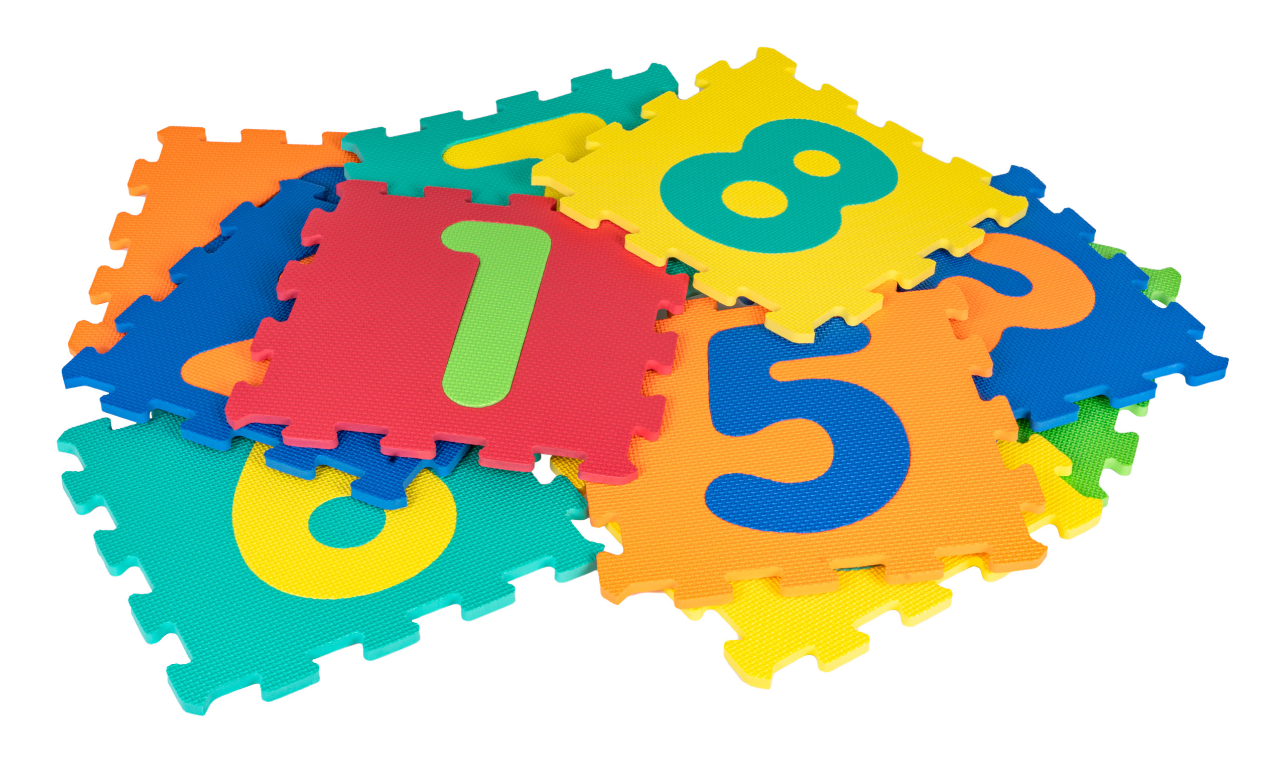 Numbers mat 32x32cm