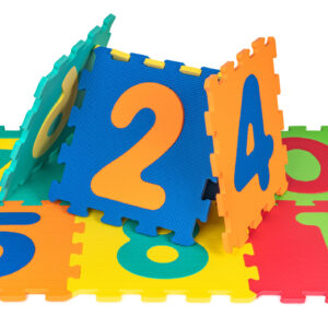 Numbers mat 32x32cm