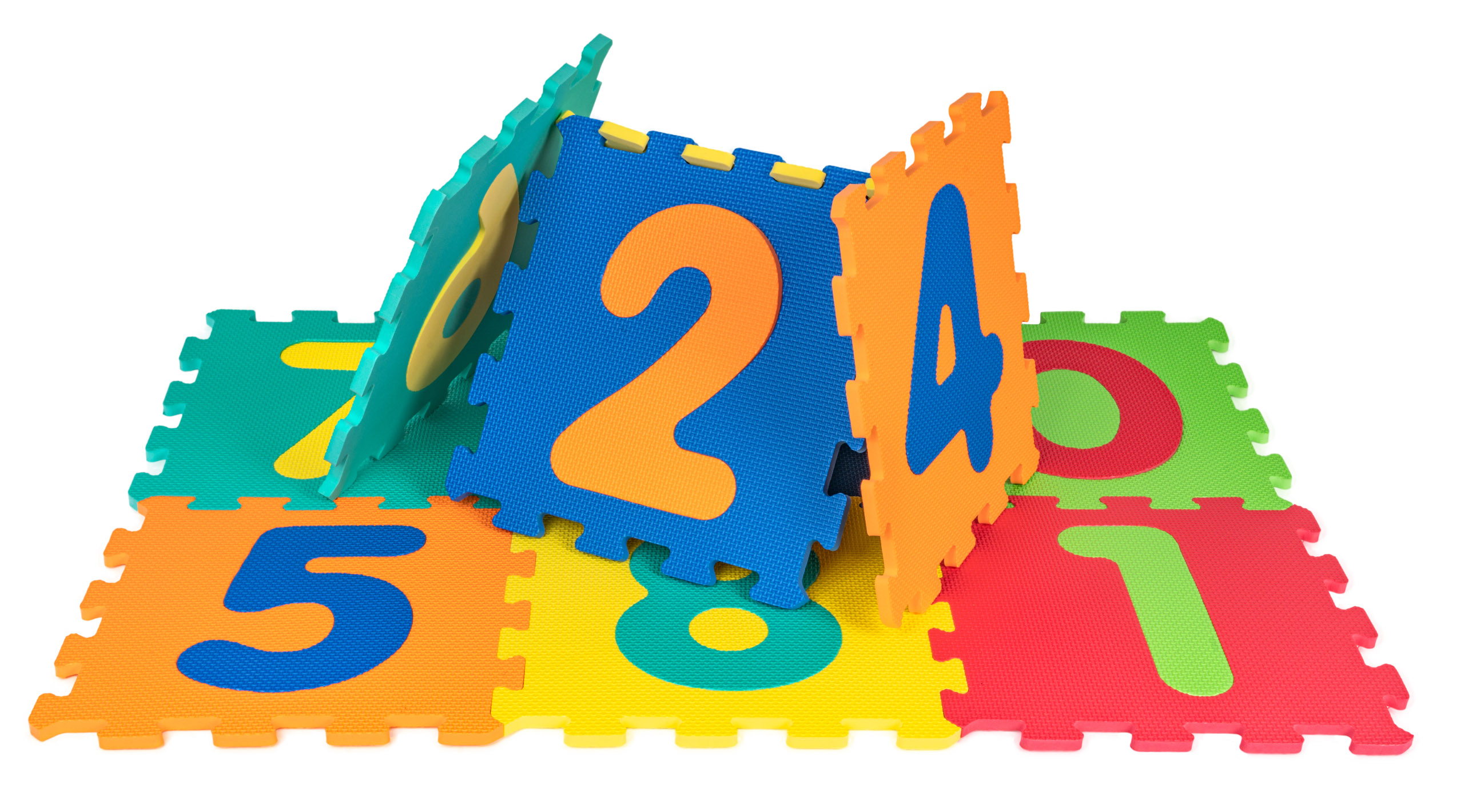 Numbers mat 32x32cm