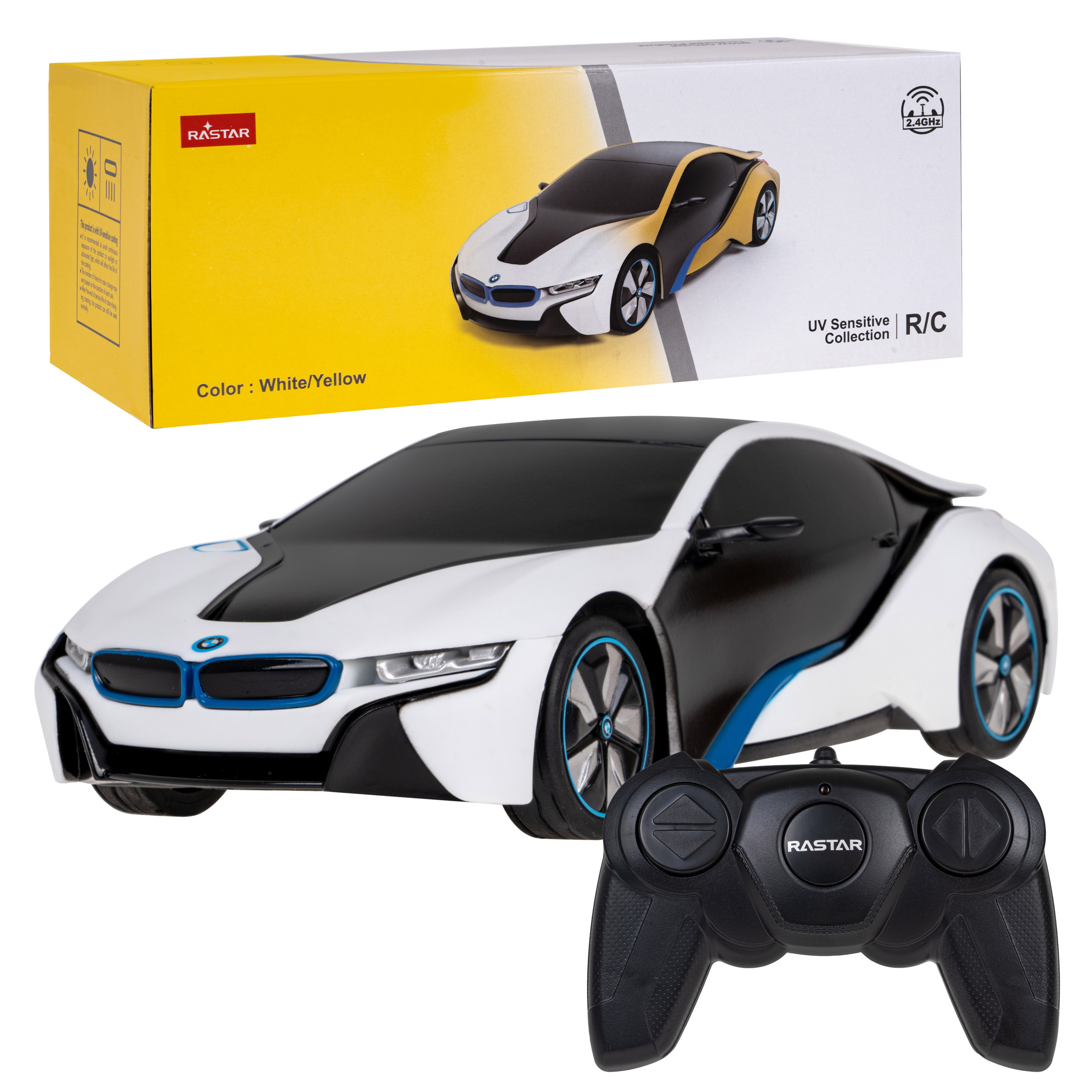 R/C BMW I8 1:24 RASTAR Variable Colors