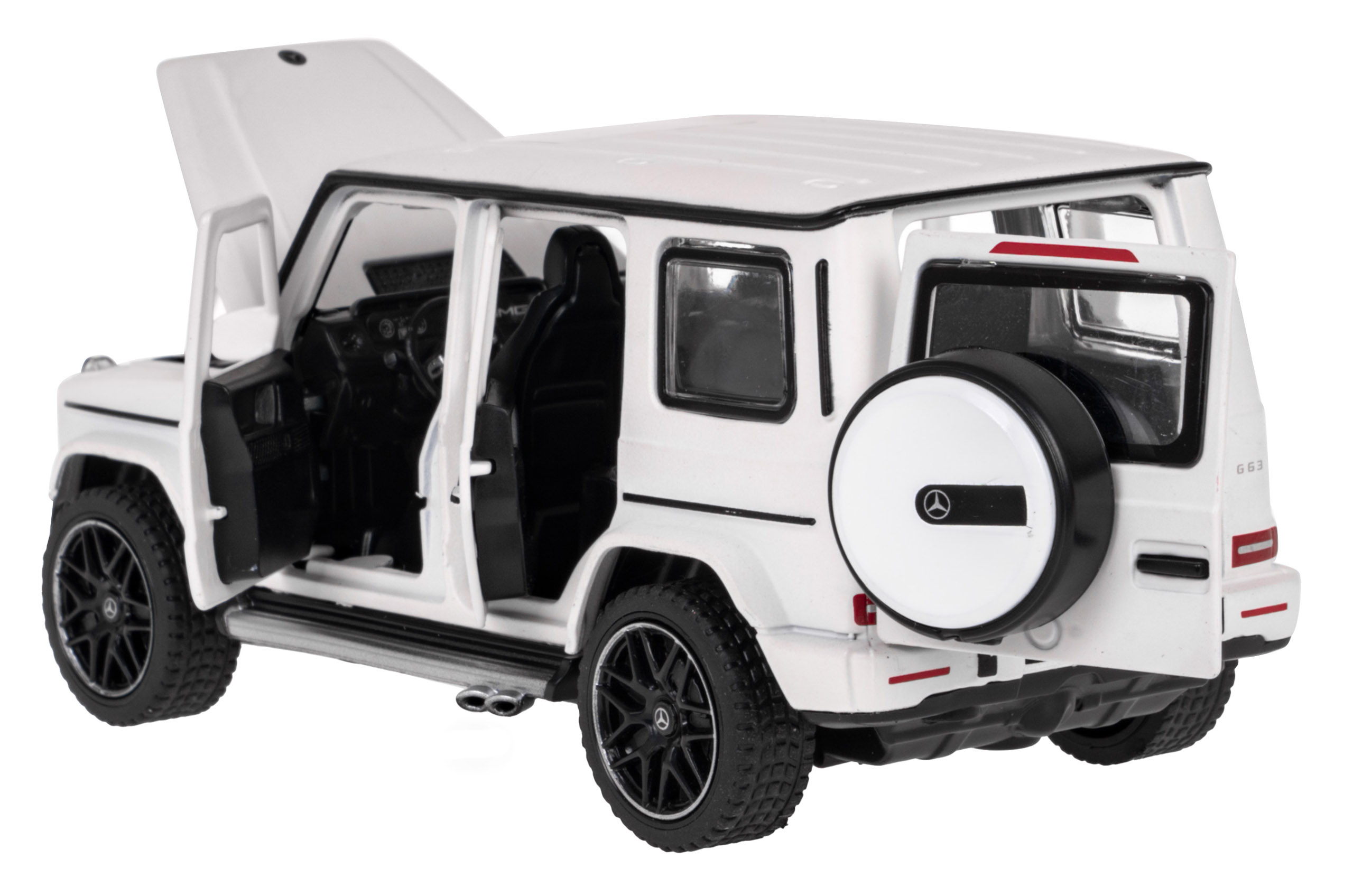 Metal car Mercedes Benz AMG G63 1:32 RASTAR White
