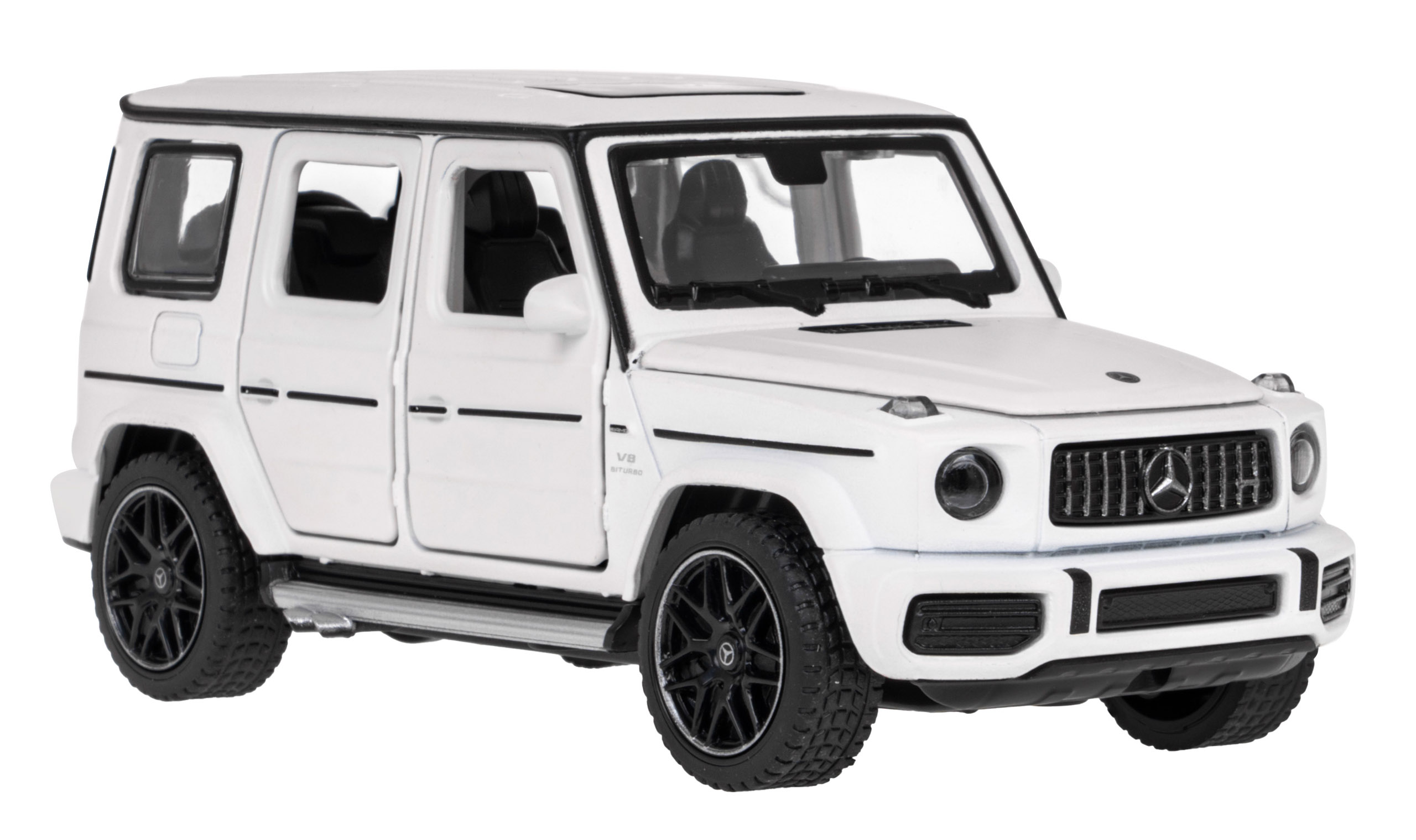 Metal car Mercedes Benz AMG G63 1:32 RASTAR White