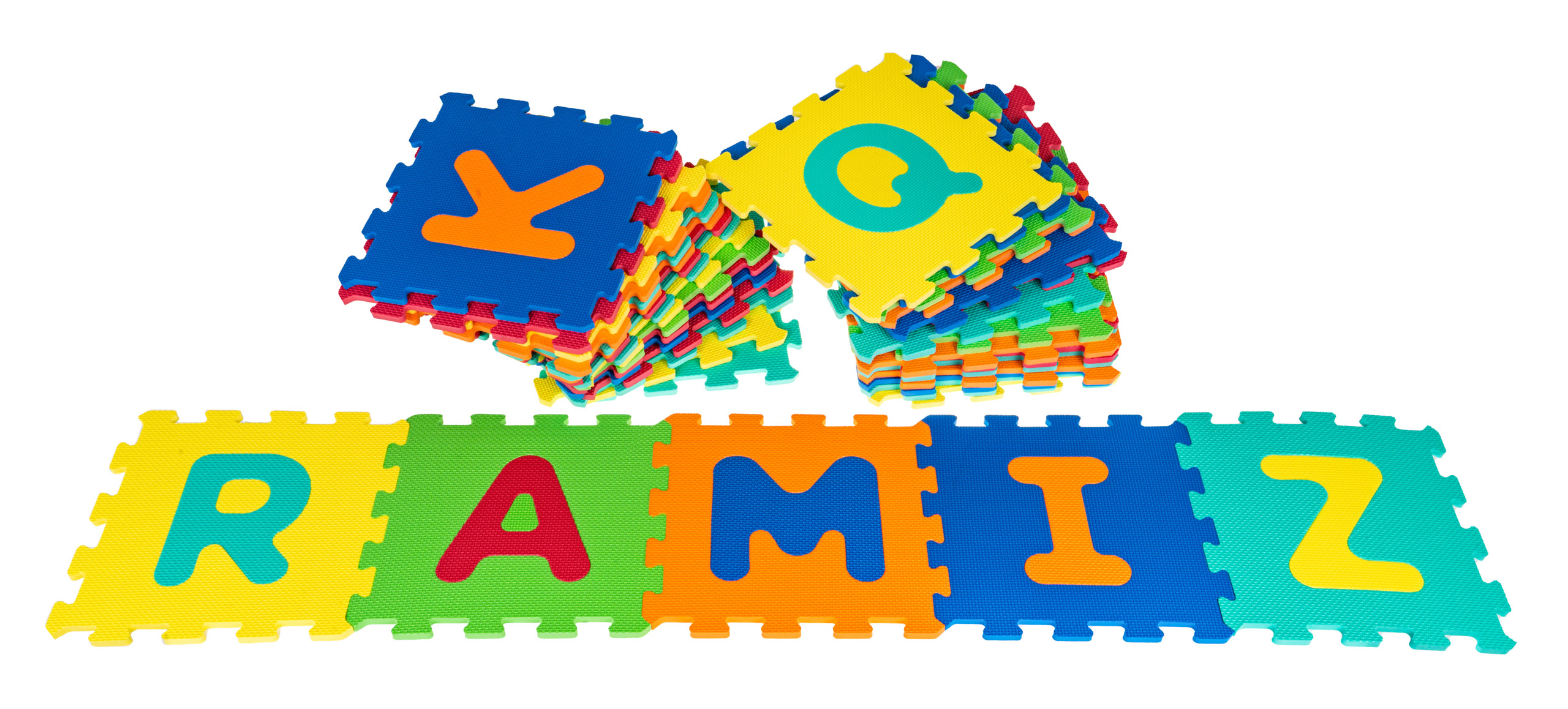 Numbers and letters mat