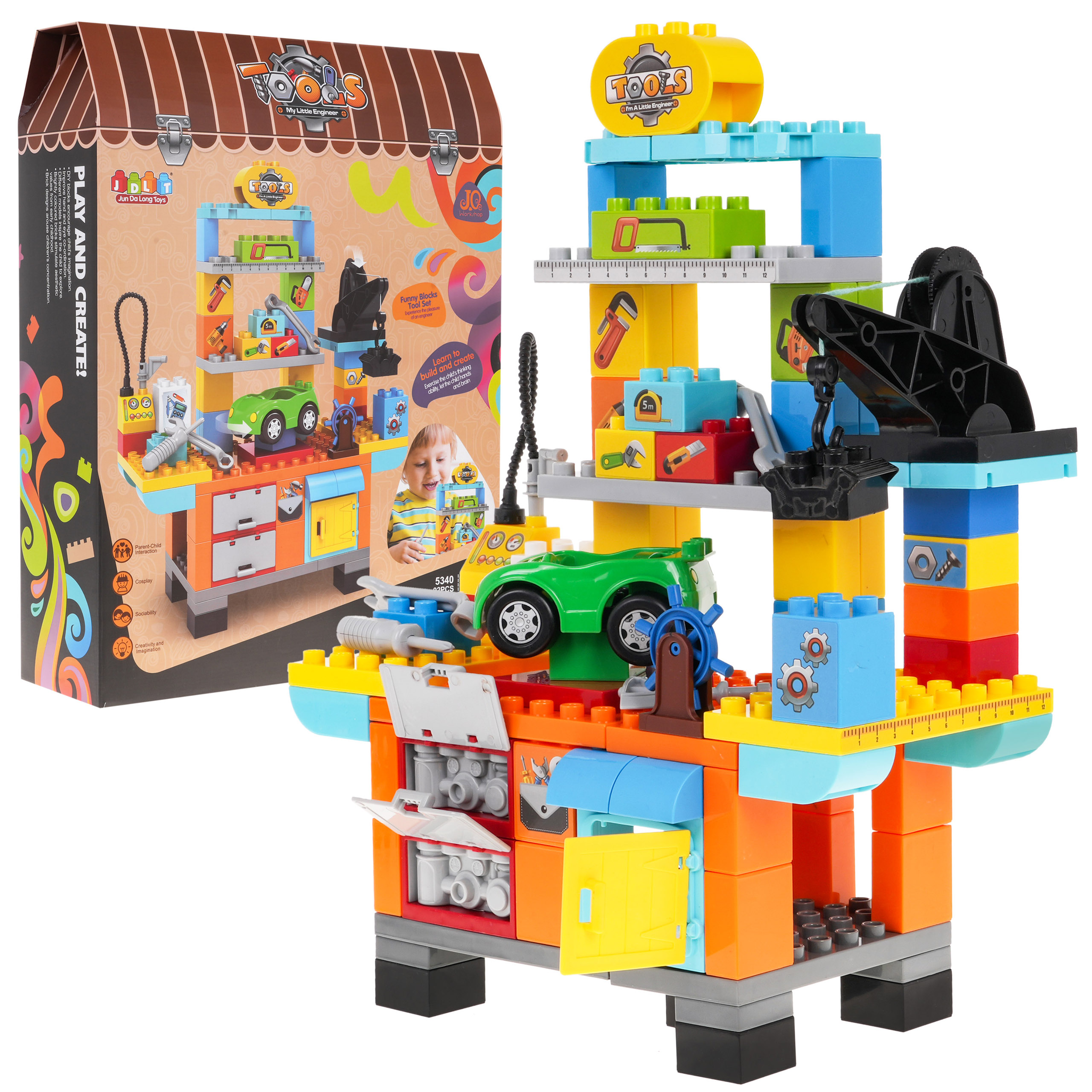 Mega Blocks 92el. Workshop