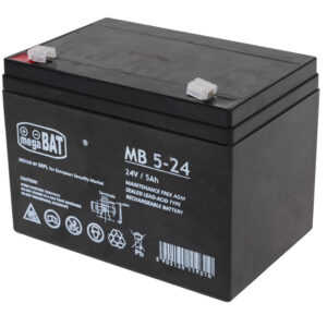 Vehicle parts battery 24V 5AH