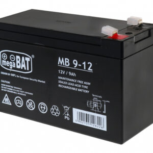 Vehicle parts battery 12V 9AH