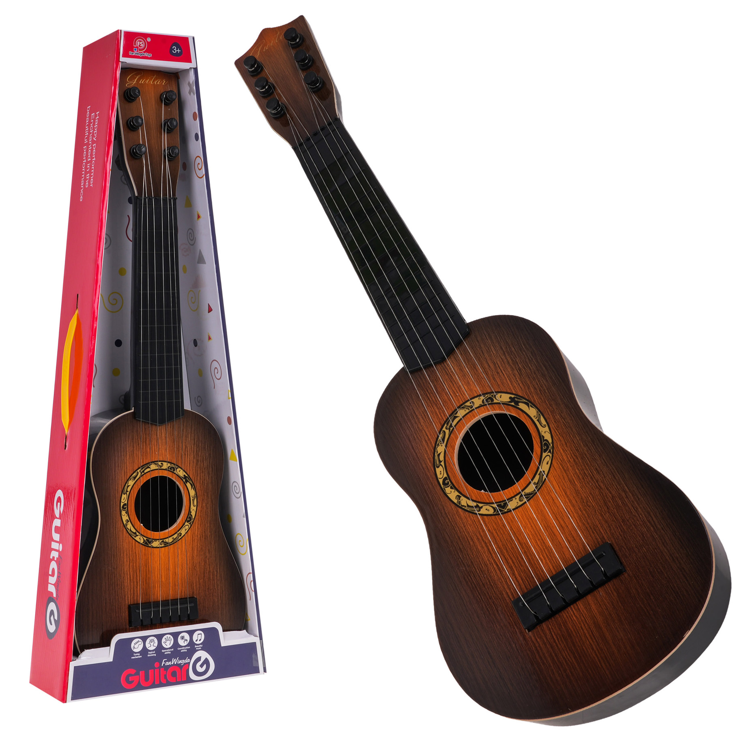 Classical Guitar Dark Brown