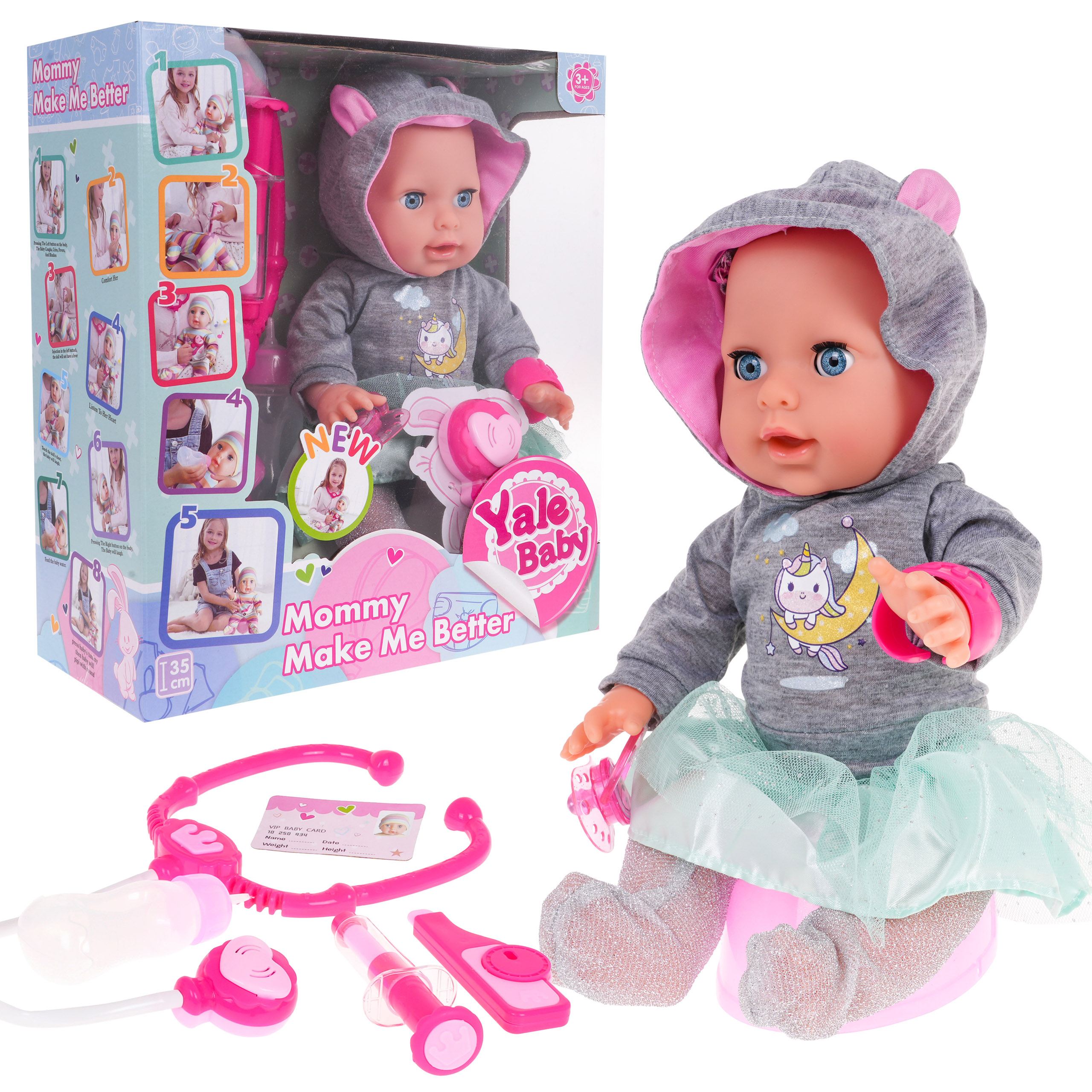 Marysia doll + Doctor's accessories