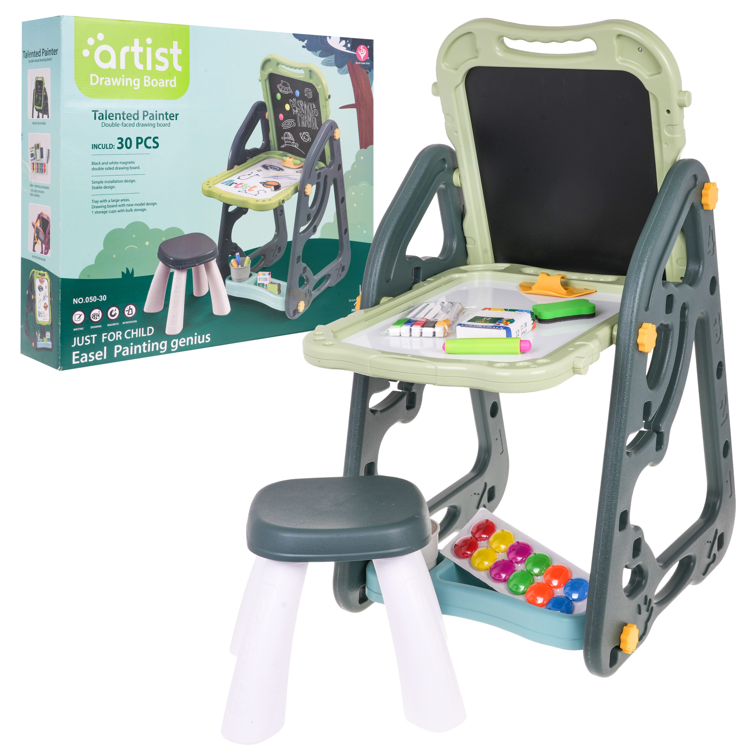 Multifunctional Blackboard With Chair