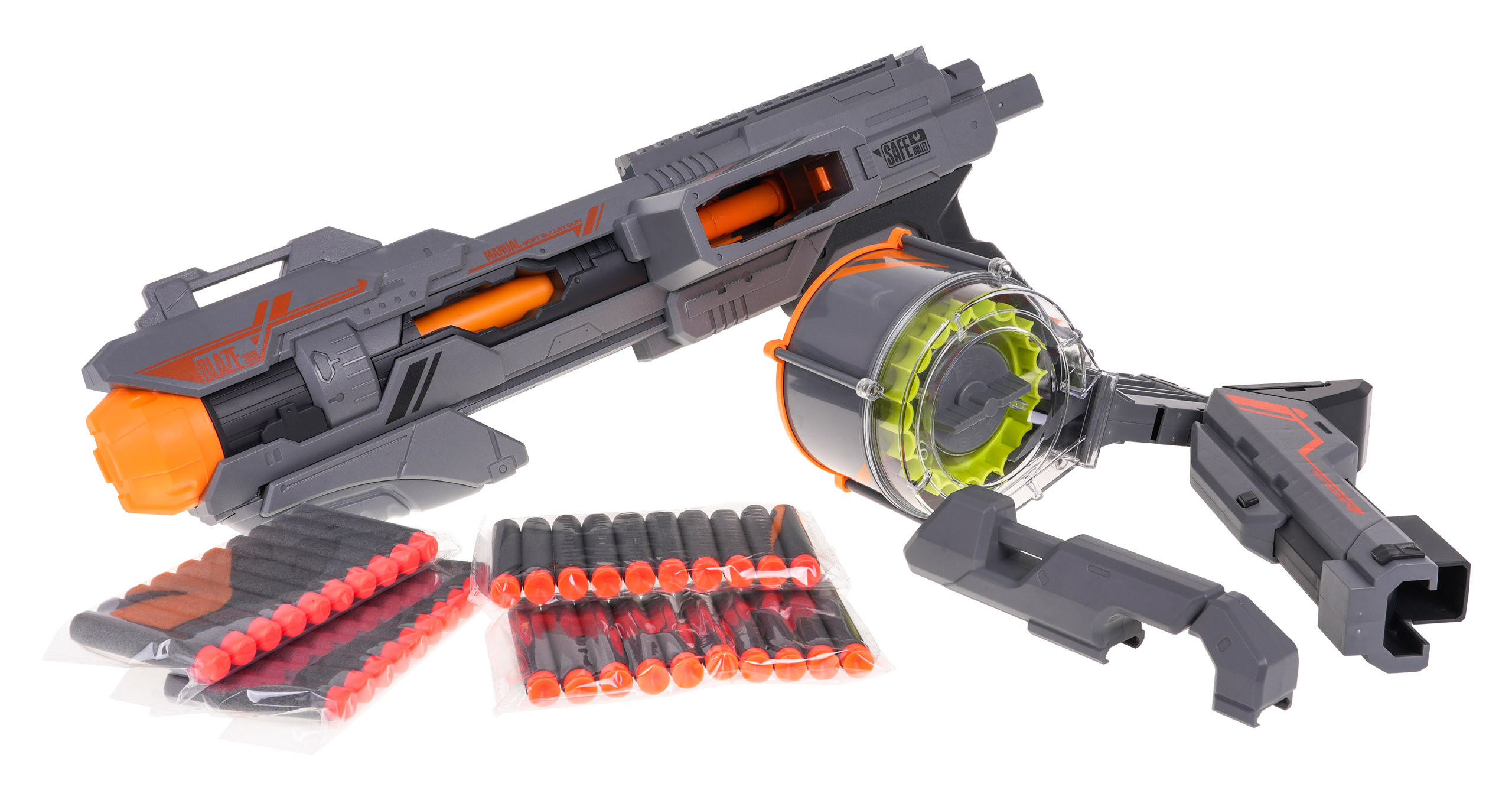 Blaze Storm Rifle Silver