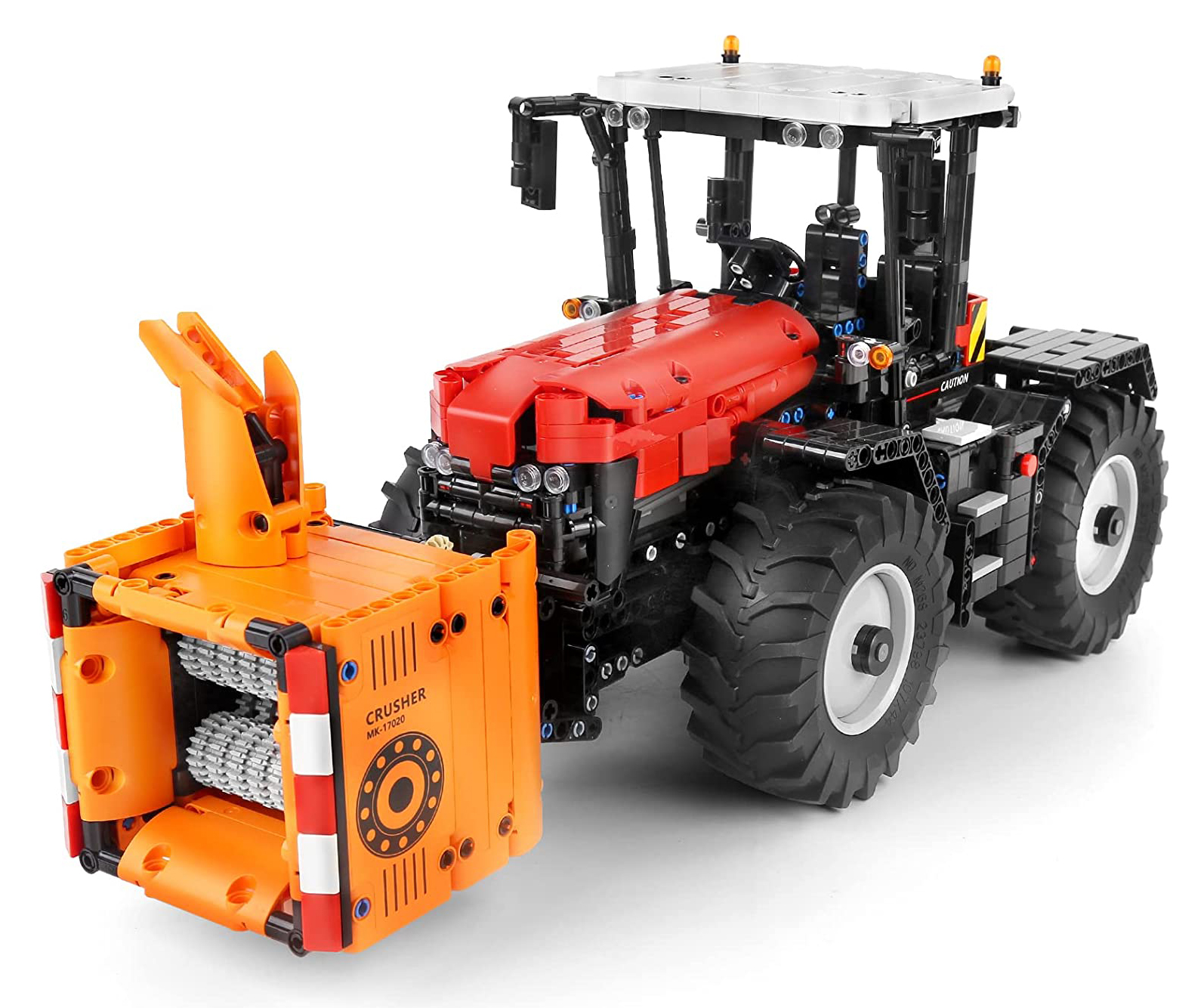 Blocks Red Tractor 2716el.