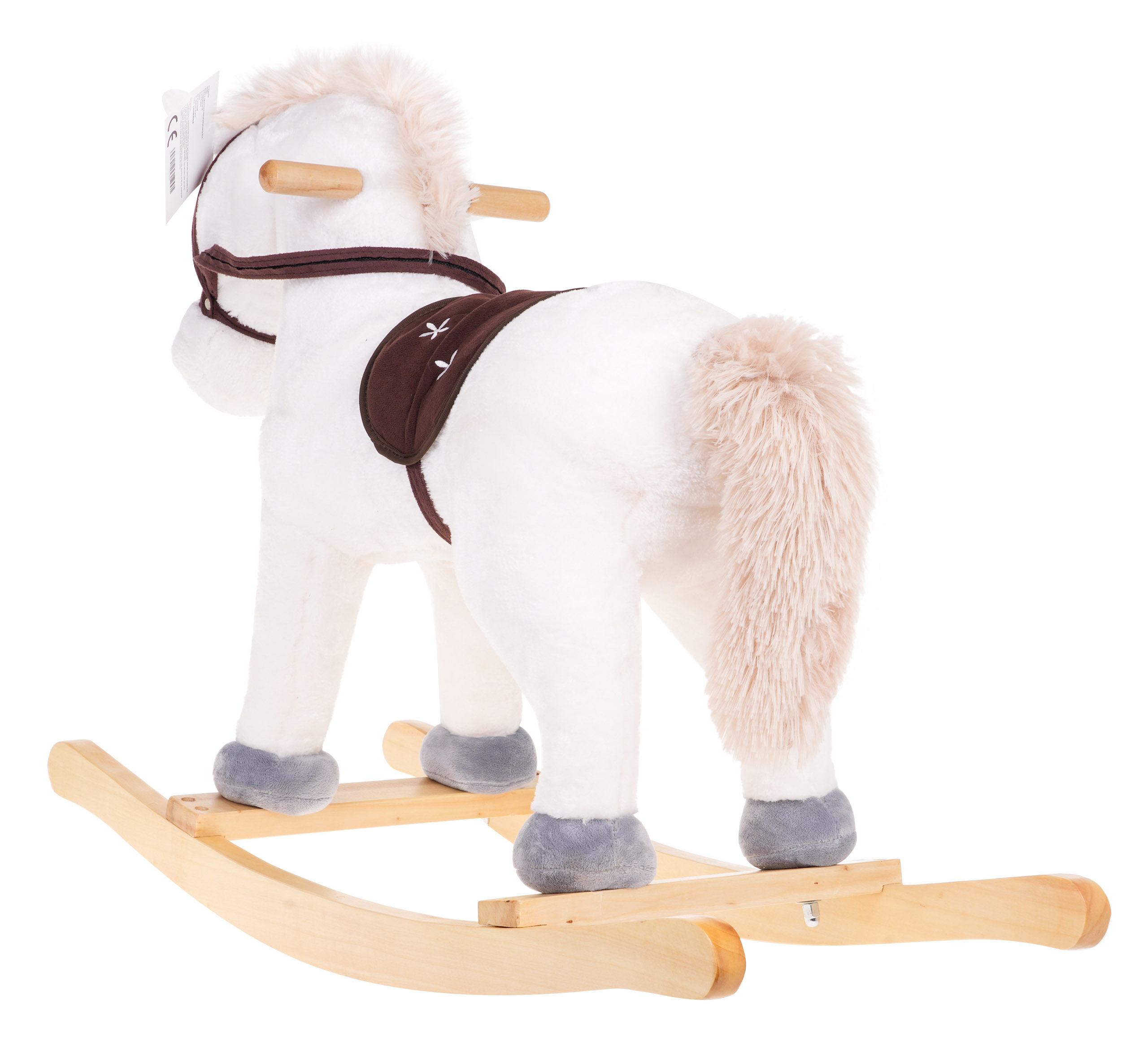 Horse Rocking Horse White