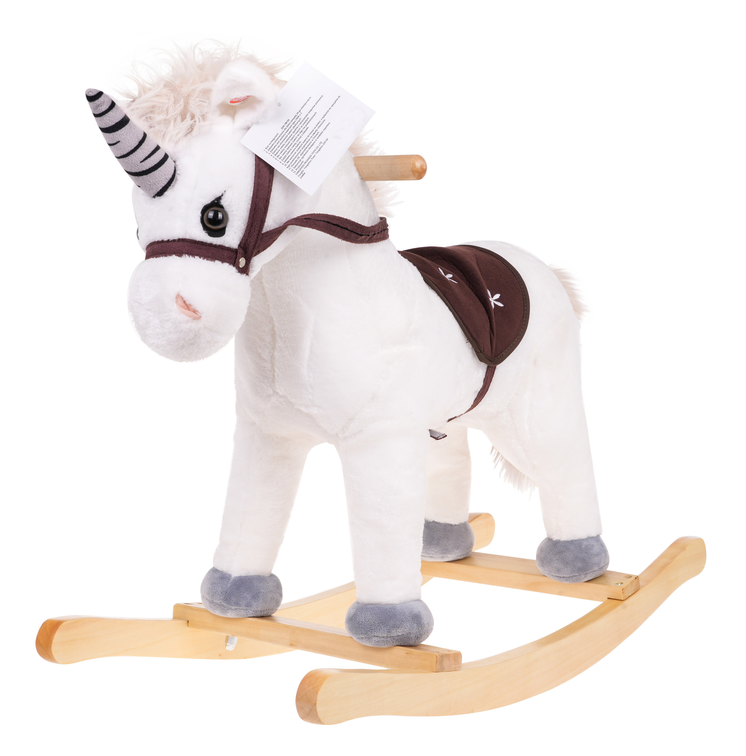 Horse Rocking Horse White