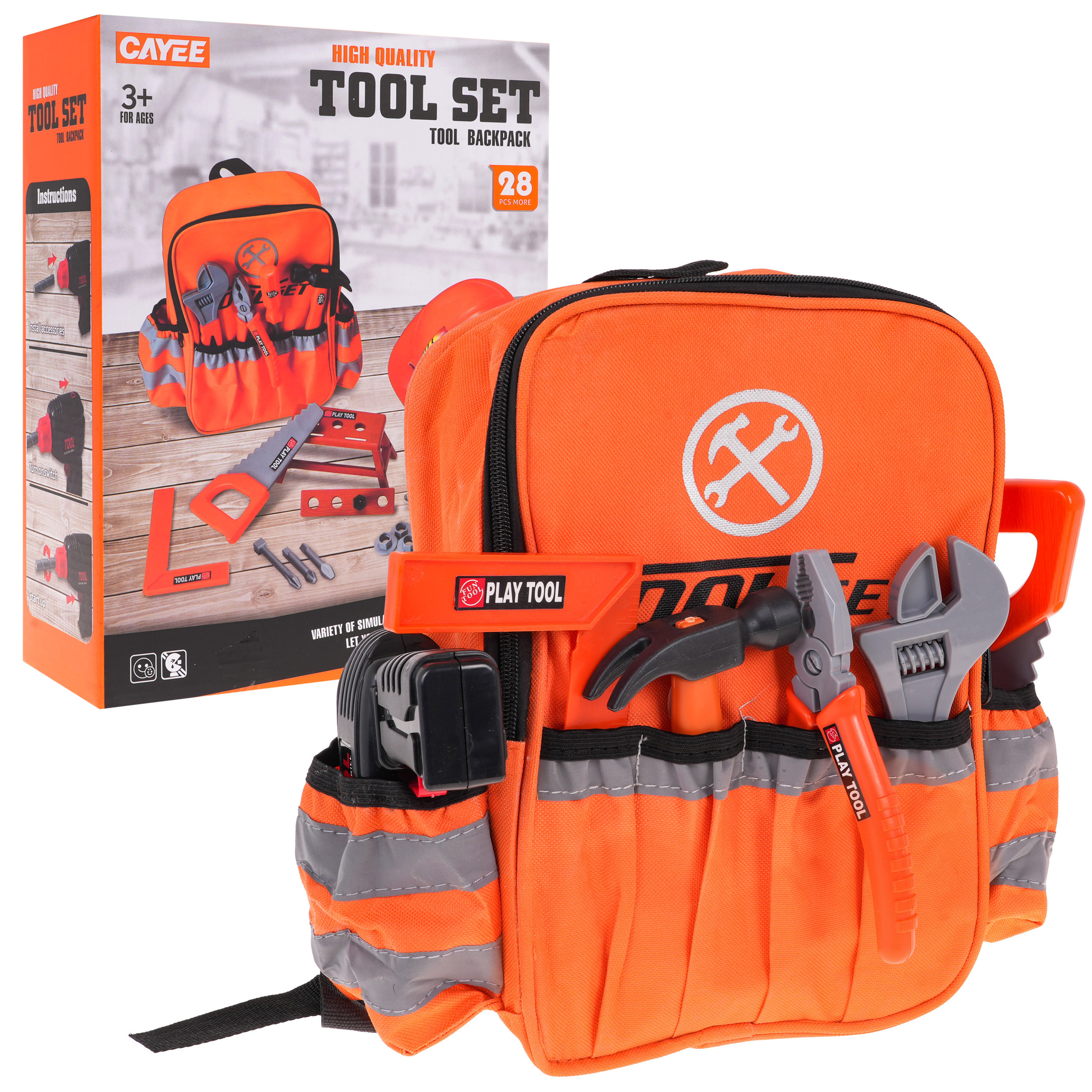 DIY kit with backpack