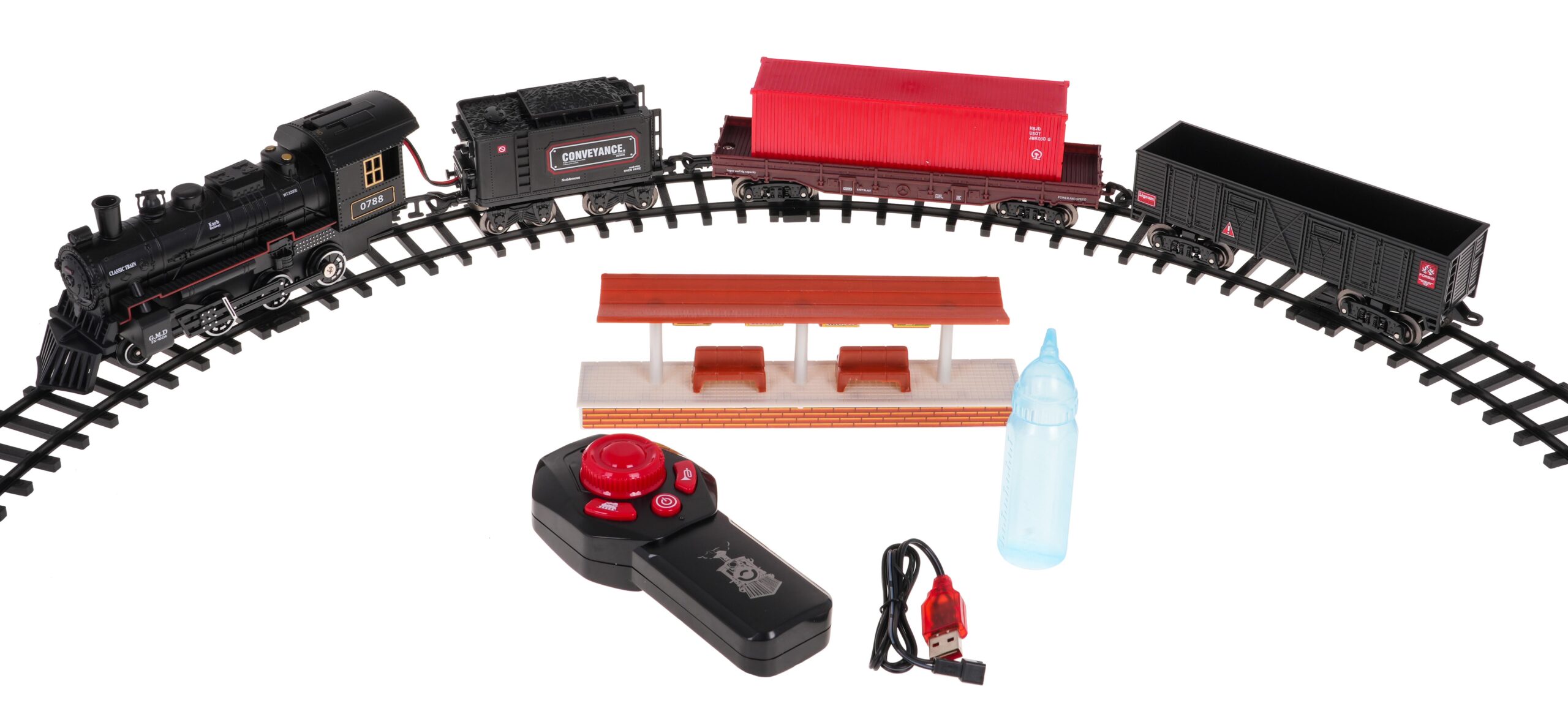 Retro vlak s Smoke R/C
