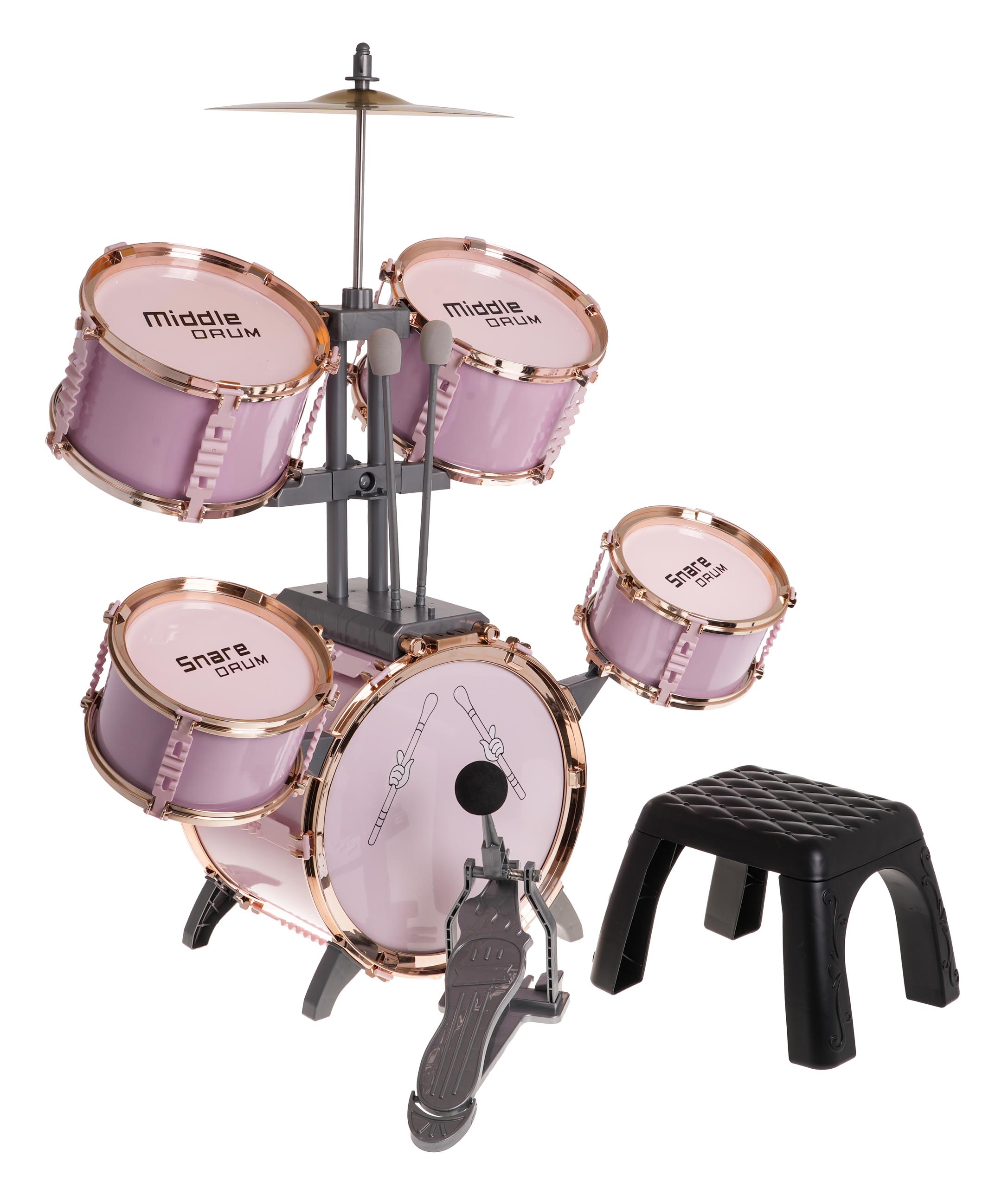 Pink Drum Set