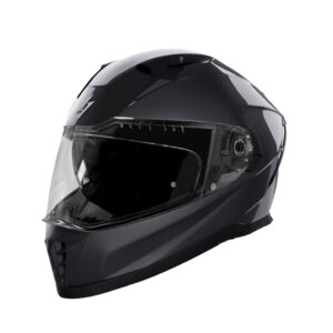 integralna kaciga STORMER BLASTER SOLID crna biserni L