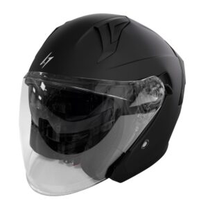 otvorena kaciga STORMER RUN mat crna 2XL